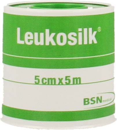 Leukosilk Fourreau Sparadrap 5,00cmx5m 1 0102400