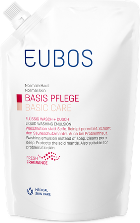 Eubos Zeep Vloeibaar Roze Refill 400ml 1