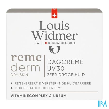Widmer Remederm Dagcrème Uv 30 50ml 1