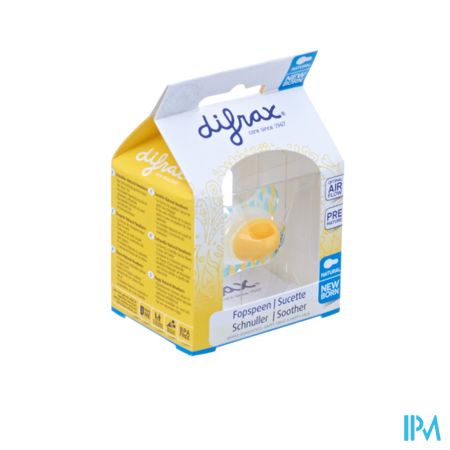 Difrax Sucette Natural Newborn Boy 5