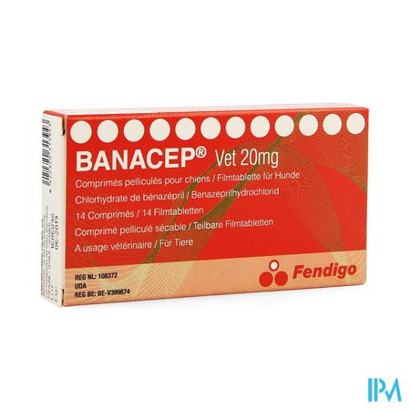 Banacep Vet Hond Comp 14x20mg