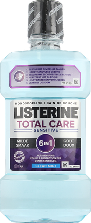 Listerine Total Care Sensitive 500ml Cfr 4291209