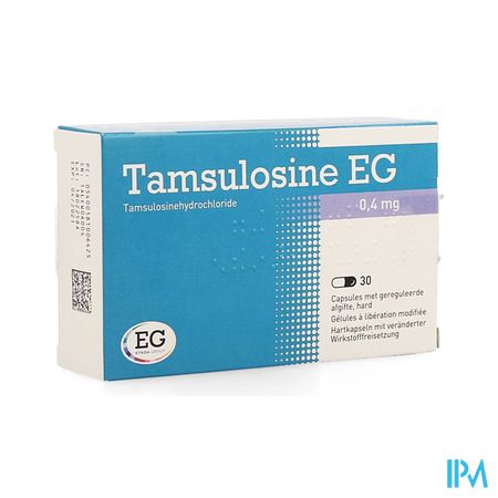 Tamsulosine EG Caps  30 X 0,4 Mg