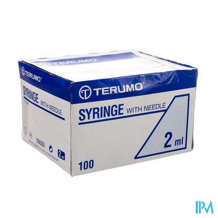 Terumo Spuit 2,5ml Met Naald 25g 5/5 100