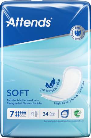 Attends Soft 7 Inleg Anatom. 1x34 6