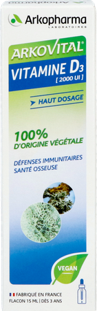Arkovital Plantaardige Vit D3 & E Fl 15ml 5