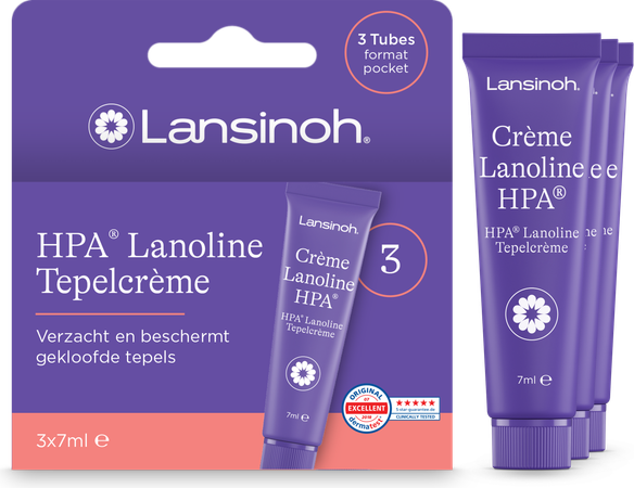 Lansinoh Lanoline Creme Zakje 3x7g 10