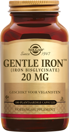 Solgar Gentle Iron V-caps 180x20mg 3