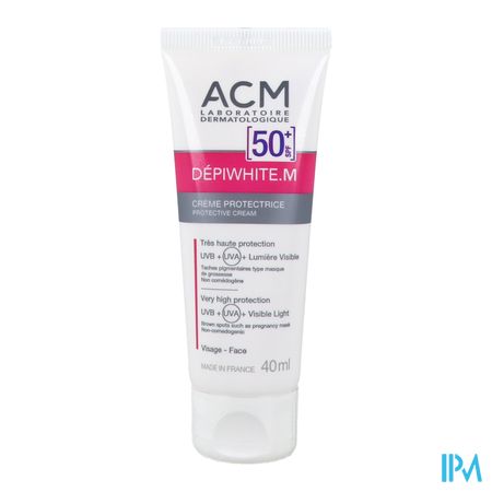 Depiwhite M Ecran Zon Creme Pompfl 50ml 5