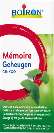 Memoire Ginkgo 60ml Boiron 1