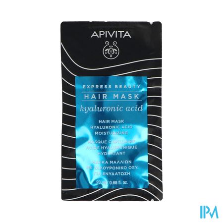 Apivita Express Haarmasker Hydraterend 6x20ml