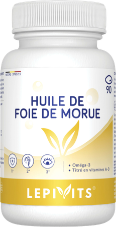 Huile Foie De Morue Caps 90 Lepivits 1