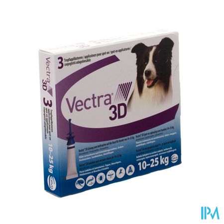 Vectra 3d Opl Spot-on Hond Pipet 3x3,6ml