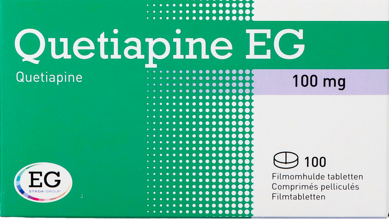 Quetiapine EG Comp Pell 100 X 100 Mg 1