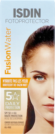 Isdin Fotoprotector Fusion Water 5star Ip50 50ml 3