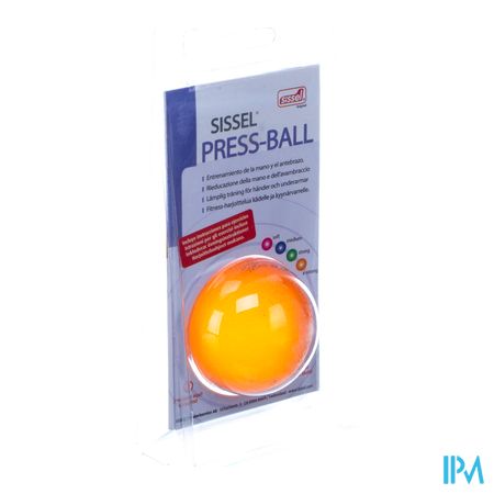 Sissel Press Ball X-strong Oranje