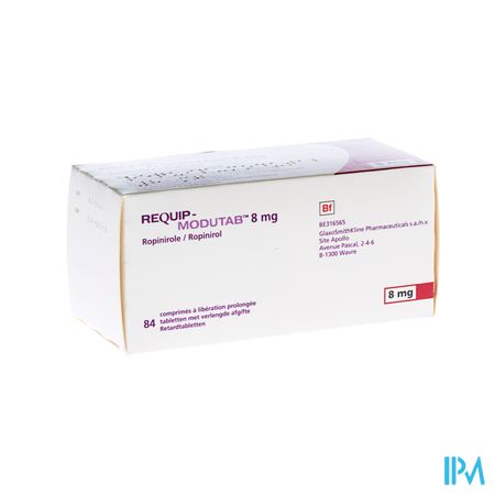 Requip Modutab Comp 84 X 8,0mg 1