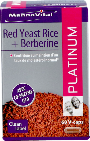 Mannavital Red Yeast Rice+berberine Plat.v-caps 60 9