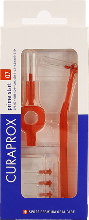 Curaprox Cps 07 Prime Start Rood 2,5mm 5+2 Houder 1