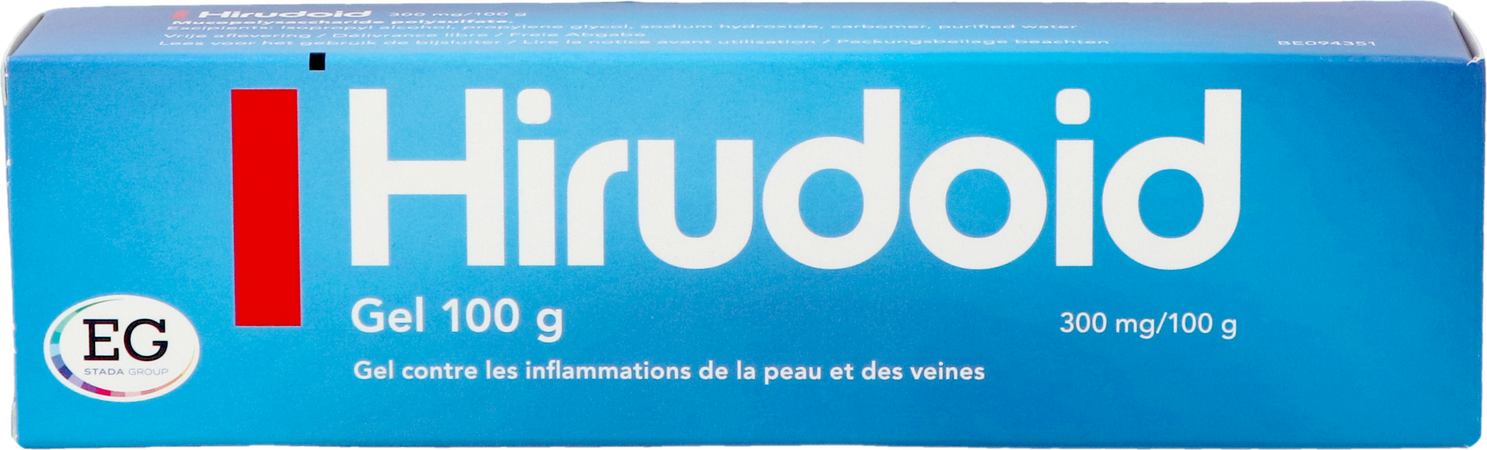 Hirudoid 300 Mg/100 G Gel  100 G 3