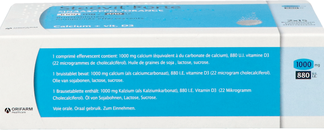 Steovit Forte 1000mg/880 Ie/ui Comp Eff 30 3