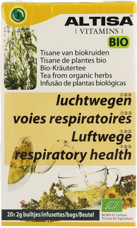 Altisa Tisane Luchtwegen Bio 20x2g 1