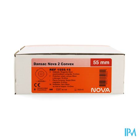 Dansac Nova 2 Convex Plaques 15-42mm 5 1555-15