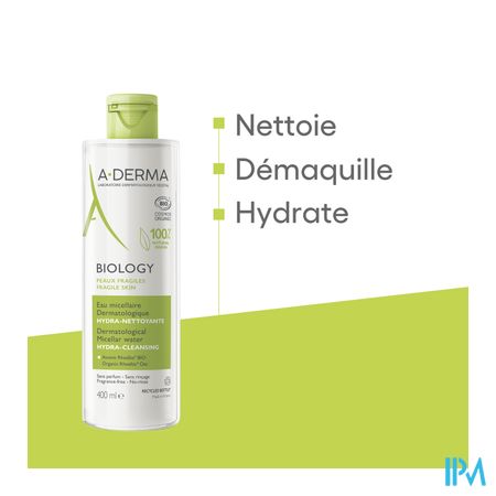 Aderma Biology Micellaire Water Dermatolog. 400ml 25