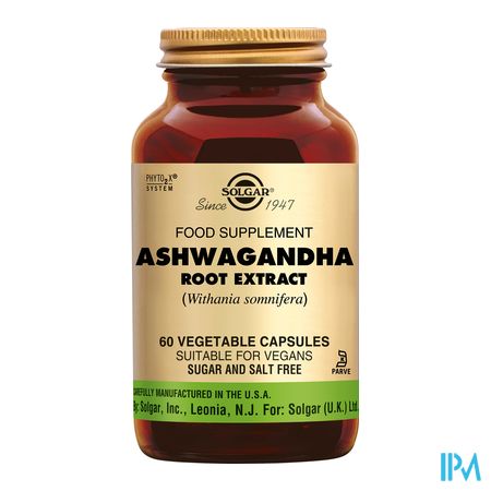 Solgar Ashwagandha Root Extract V-caps 60 1