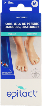 Epitact Digitubes Eelt-likdoorn Middel 1 0262 2