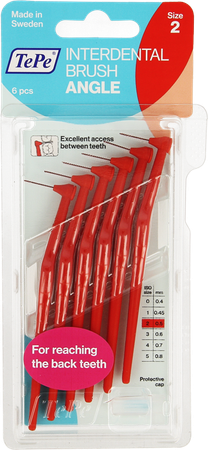 Tepe Angle Interdental Ragers Red 0,5mm 6 154630 3