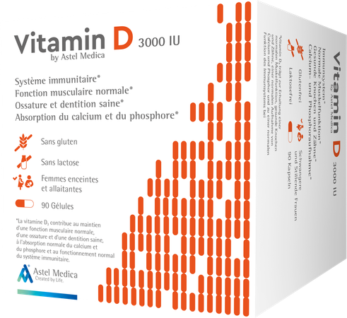 Astel Vitamin D 3000iu Caps 90 1