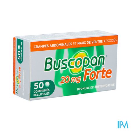 Buscopan Forte 20mg Comp Pell 50