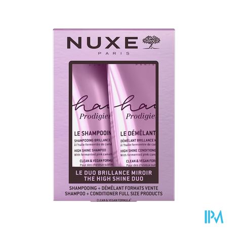 Nuxe Hair Duo Shampooing 200ml + Demelant 200ml