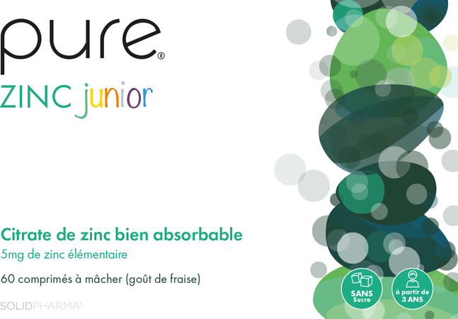 Pure Zinc Junior Kauwtabl 60 2