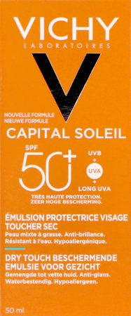 Vichy Cap Sol Gezichtscreme Dry Touch Spf50+ 50ml 5