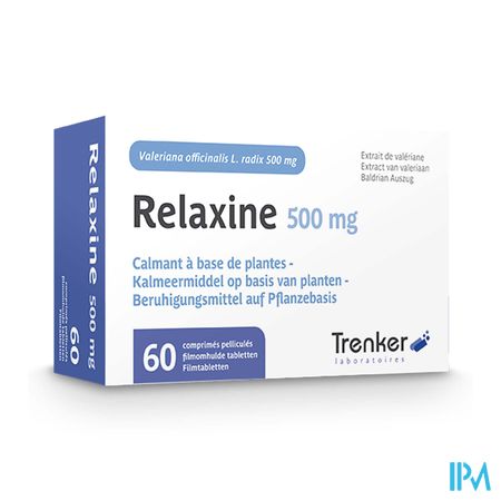 Relaxine 500mg Comp Pell 60