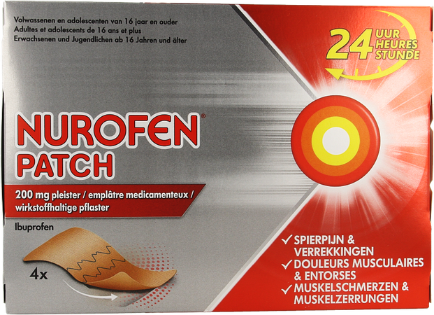 Nurofen Patch 200mg Pleister 4 1