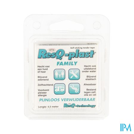 Resq-plast Family 4,5mx25mm Rood 1