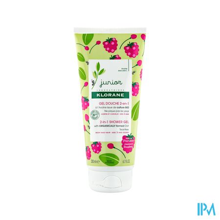 Klorane Petit Junior Gel Douche Framboise 200ml Nf 5