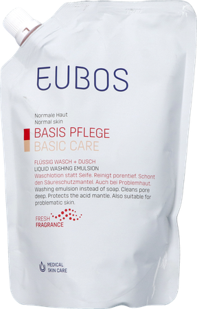 Eubos Zeep Vloeibaar Roze Refill 400ml 2