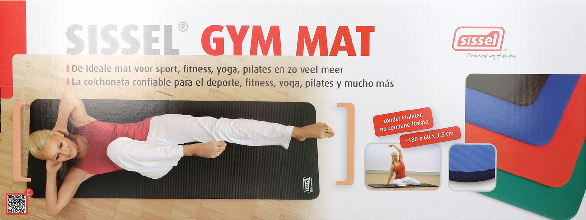 Sissel Gym Mat 180x60x1,5cm Grijs 1