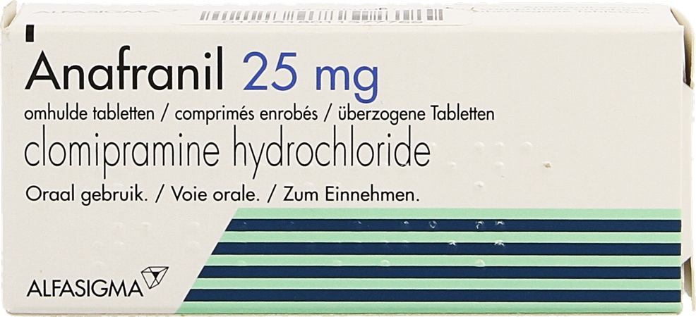 Anafranil Drag 30 X 25mg 2