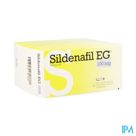 Sildenafil Eg Pi Pharma Comp Pell 24 X 100mg Pip 1