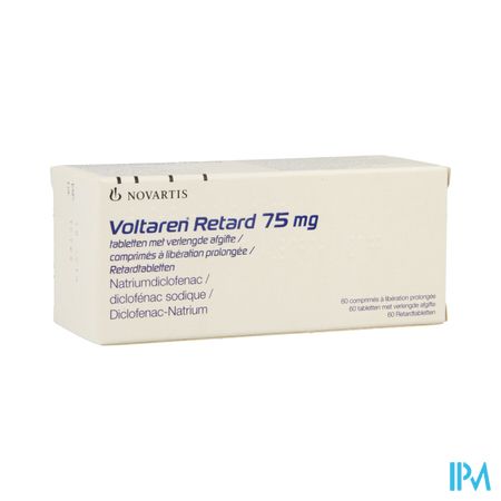 Voltaren Retard Comp 60 X 75mg