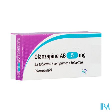 Olanzapine Ab 5,0mg Comp 28