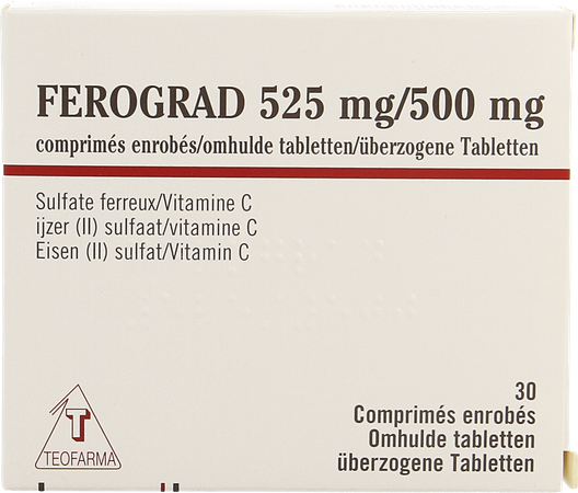 Ferograd 500 Comp 30x525mg 3