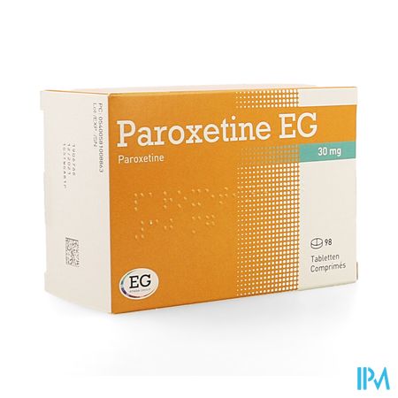 Paroxetine EG Comp 98X30Mg