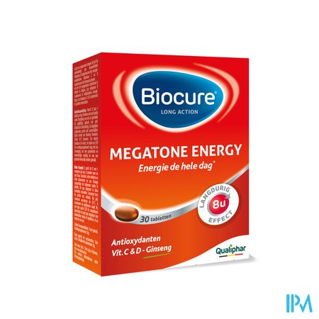 Biocure Megatone Energy La Tabl 30