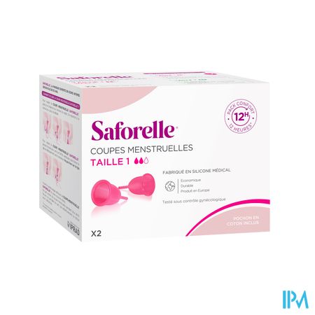 Saforelle Cup Protect Coupe Menstruelle T1 Nouveau